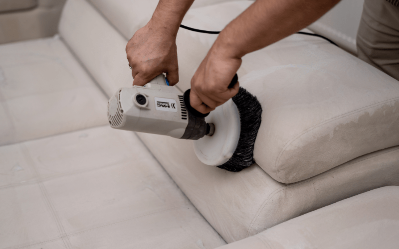 Upholstery cleaning services