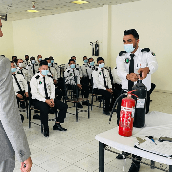 training for safety and security personalles